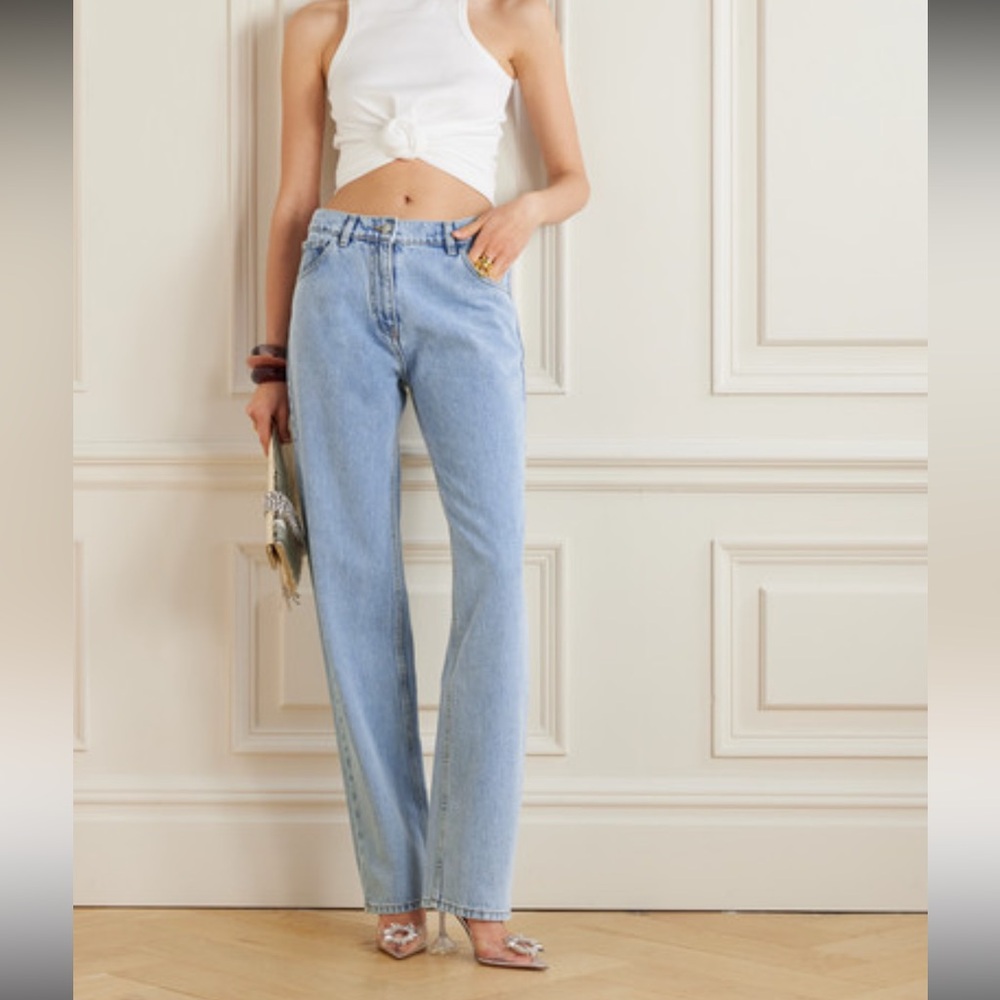 Magda Butrym low rise straight leg jeans